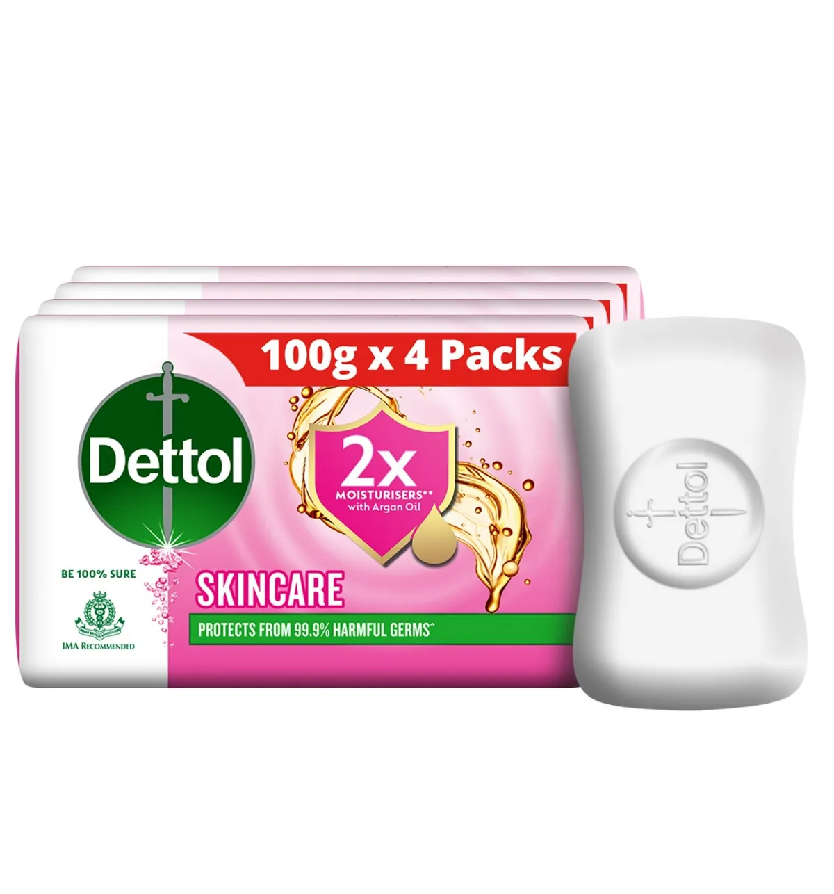 Dettol Skincare Moisturizing Beauty Bathing Soap